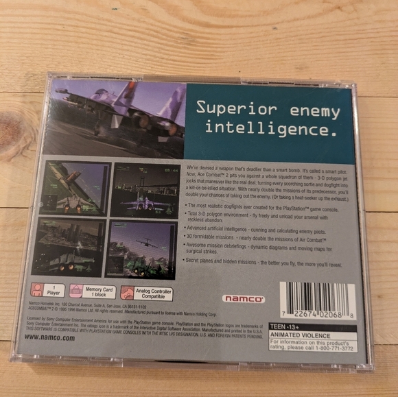 Ace Combat 2 for PlayStation - Used - Picture 3 of 9